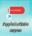 Token cihazını USB’ye takma ve uygulamayı açma
